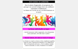 Stage de danse en ligne et en couple 56600 Lanester