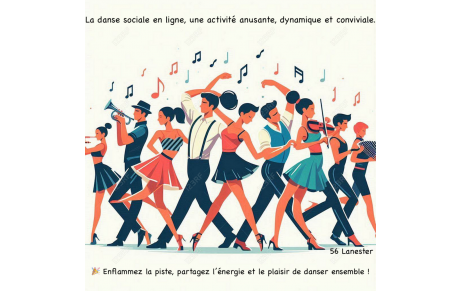 Cours particuliers danses sociales en ligne 56 Lanester